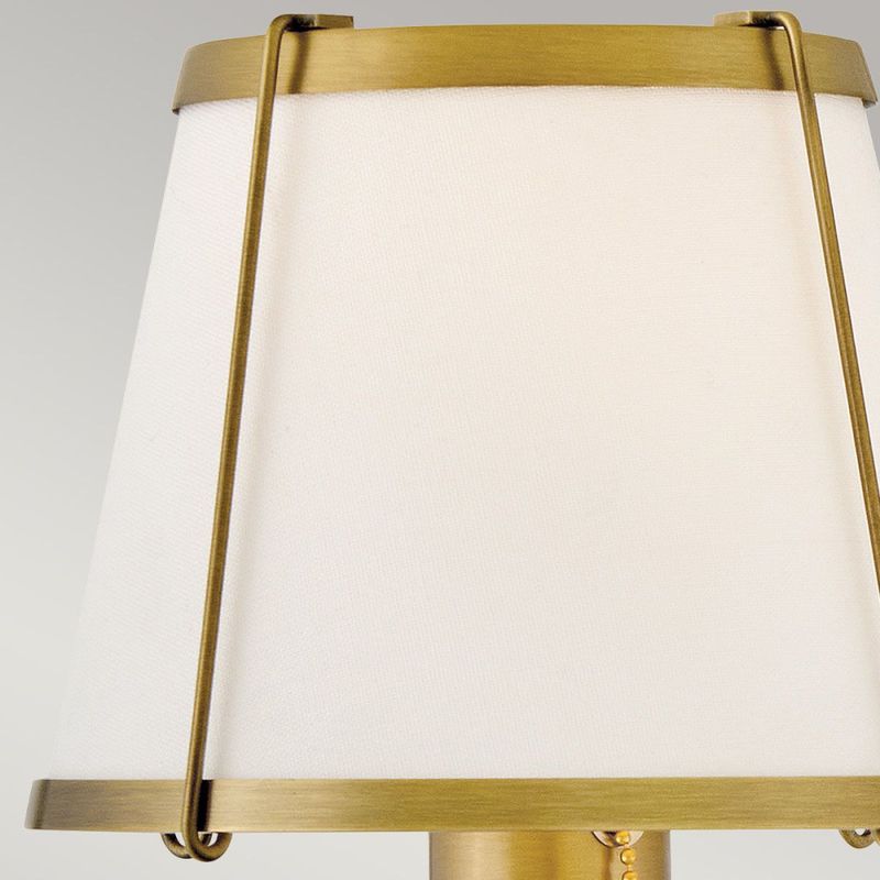 Clarke - Vegglampe i mørk messing