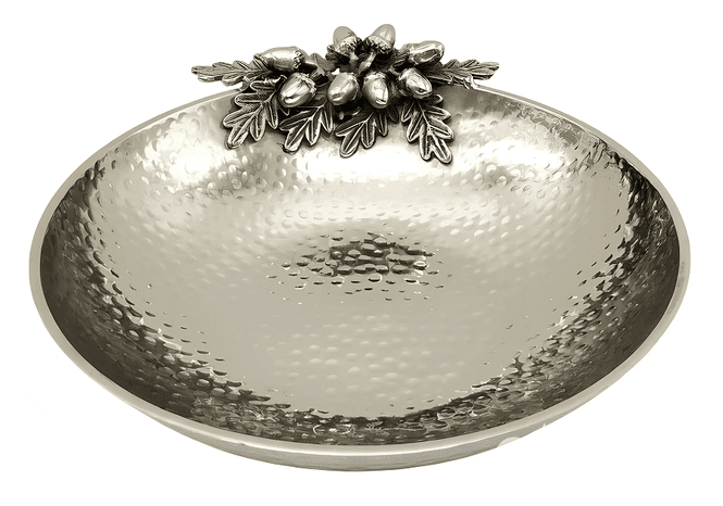 Hovedbilde Hammered Nickel Bowl - Serveringsbolle