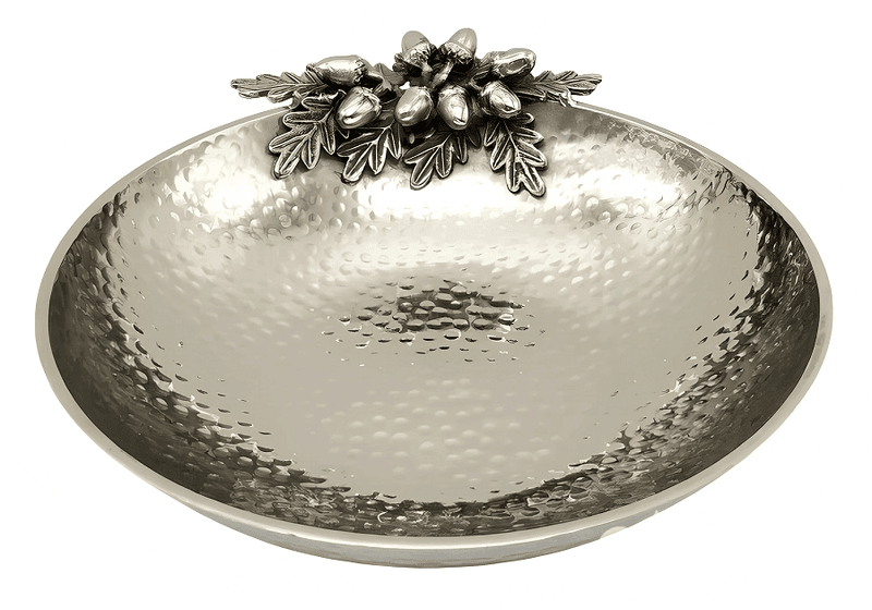Hammered Nickel Bowl - Serveringsbolle