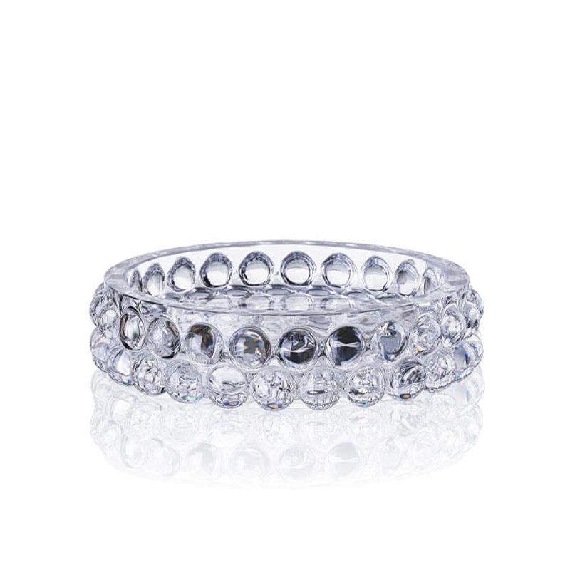 Glassfat Hurricane Boule Plateau - Clear