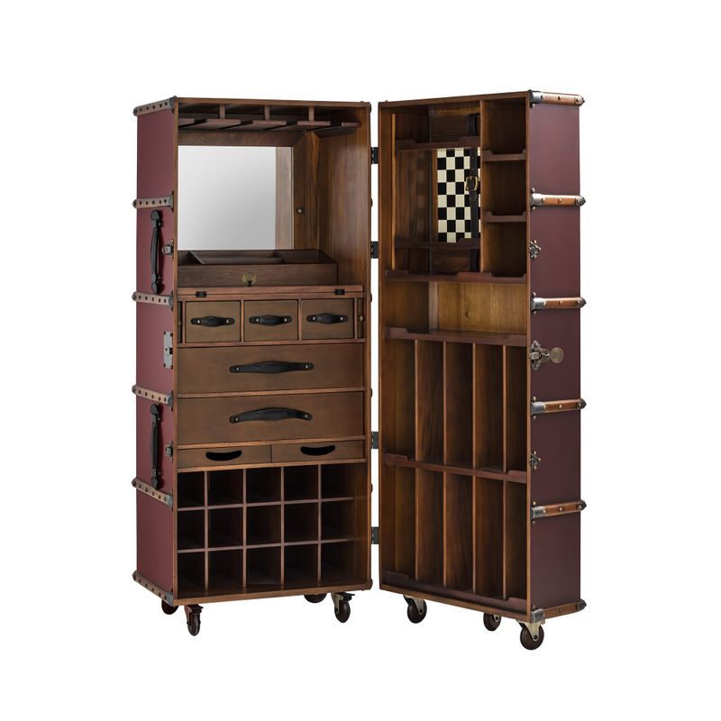 Barskap - Stateroom Bar, Burgundy