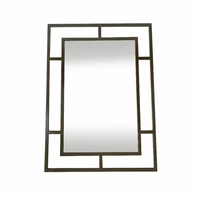 Hovedbilde Manila - Speil m/sort metallramme - 110x150cm
