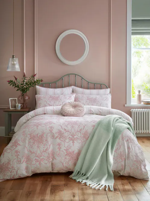 Hovedbilde Tuileries sengesett i lyserosa | Laura Ashley